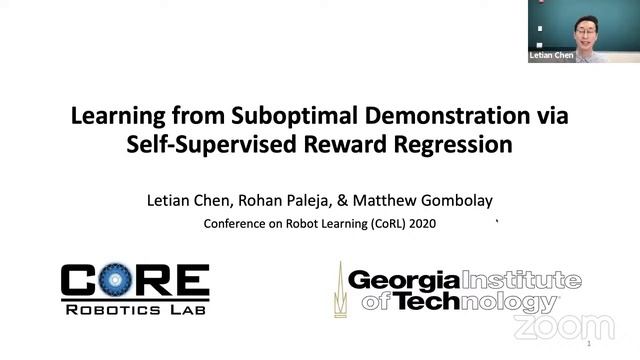 CoRL 2020 Oral Session 3 - General Topics смотреть онлайн