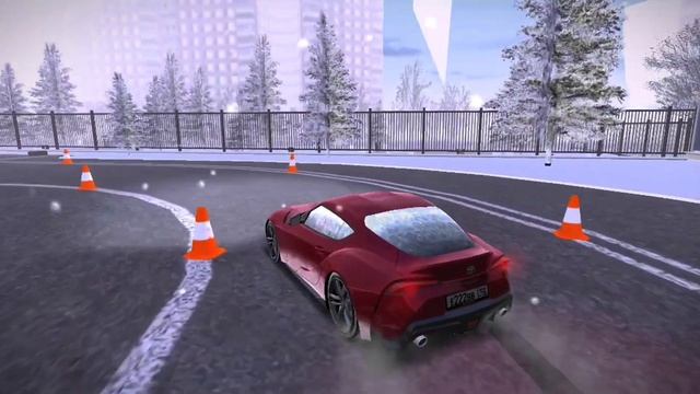 Drift Toyota Supra A90 BLACK RUSSIA • Дрифт Тойота Супра А90 БЛЕК РАША смотреть онлайн