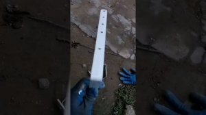 Крепление нового образца желобов на шифер