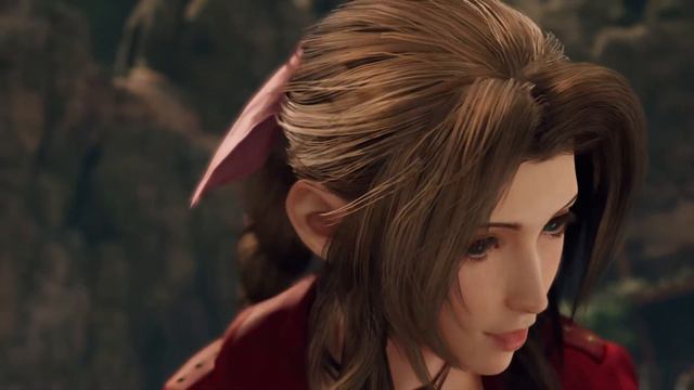 Final Fantasy VII Remake - Cloud & Aerith (Lea Michele - Run to You with lyrics)