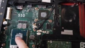 Чистим ноутбук MSi MS-1757