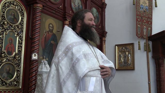 Иерей Владимир Черников -проповедь в праздник Преображения Господа Бога и Спаса нашего Иисуса Христ смотреть онлайн