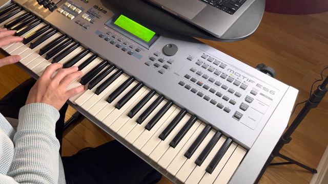3-layered Yamaha DX7 voice patch of Motif ES6 #madewithmoises
