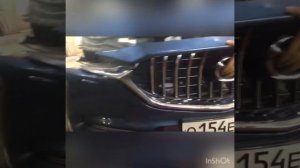 mazda cx-5 замена передней решетки