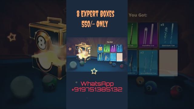 8 ball pool expert collector box | #8ballpoolexpertbox #jds8bpseller #jds8bp