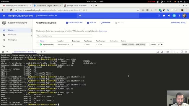 [Urdu/Hindi/اردو] Kubernetes - 02(a) - K8s cluster creation in GKE, on GCP смотреть онлайн