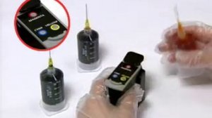 refilling canon cartridge cl41 for machines pixma mp160