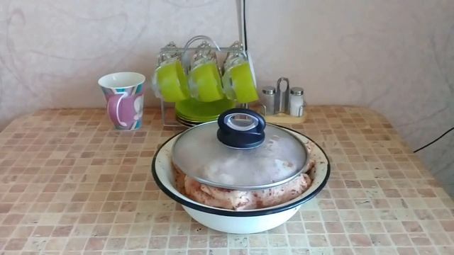 Как приготовить курицу хрустящую в духовке.Курица с аджикой. смотреть онлайн