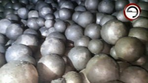 Промышленные испытания стальных мелющих шаров 100 мм