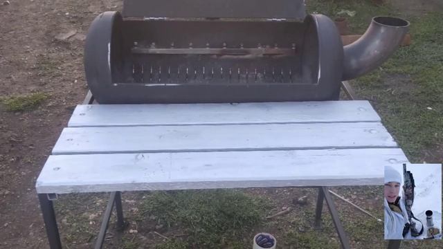 Мангал коптильня из газового баллона смотреть онлайн