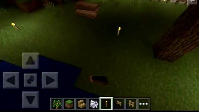 как построить небольшой парк(постройки в minecraft pocket edition 09) смотреть онлайн