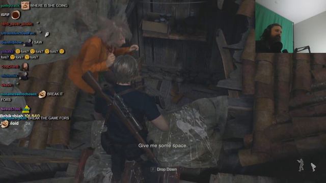 Forsen saves Ashley. Resident Evil 4 (2) смотреть онлайн