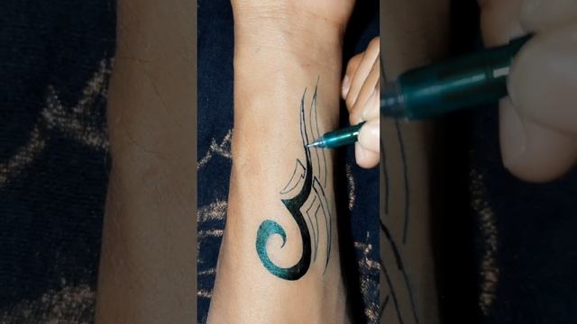 Simple Tattoo short video #shorts #trending #youtubeshorts