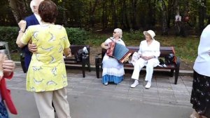Парк кузьминки танцы и песни под гармонь 01.09