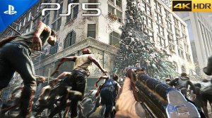 (PS5)  The Apocalypse _ Immersive ULTRA High Graphics Gameplay [4K 60FPS HDR] World War Z