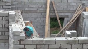 Строим дом из пеноблока
