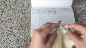 Носки на двух спицах, красивым узором ?