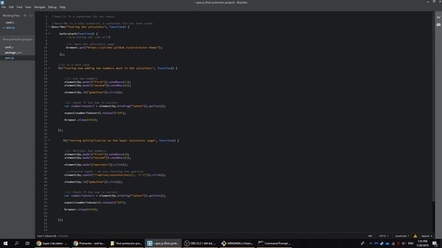 Protractor Tutorial | beforeEach & afterEach смотреть онлайн