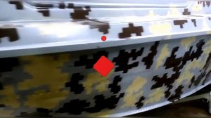 Исправление покрасочной работы на катере Москва-2