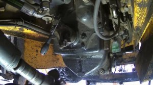 VOLVO BL 61B Ремонт .VOLVO BL 61B Replacement of the O-ring on the rear flank of the gearbox