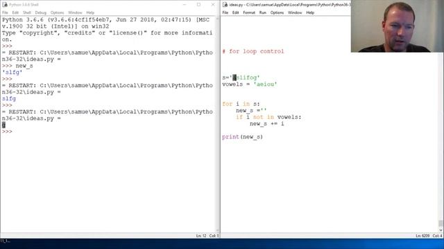 Python Basics Tutorial For Loop Control