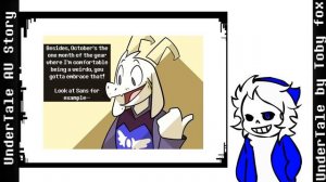 UnderTale AU story เนื้อเรื่อง summer of growth spurt ss2 AU#253 byMe