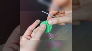 7 урок-вязание крючком-смена цвета и закрепление нити