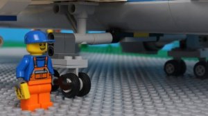 Lego Plane Crash - The Airport ✈