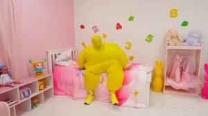 Крис и Мама Куб Челлендж с воздушными шариками