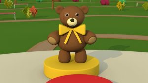 Добро Пожаловать Приключение медвежонка Мультфильм для детей про цвета