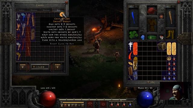 Diablo 2 Resurrected Eastern Sun Mod #2 Варвар Андариель и Радамент.