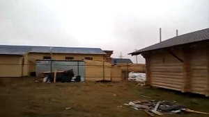Процесс строительства дома из бревна (Часть 8)