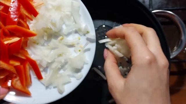 ?Cтручковая фасоль с овощами ? рецепт фасоли - cытная фасоль на ужин?