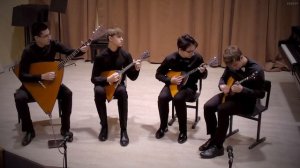 П. Чайковский Марш из балета Щелкунчик - квартет балалаек УрСМШ