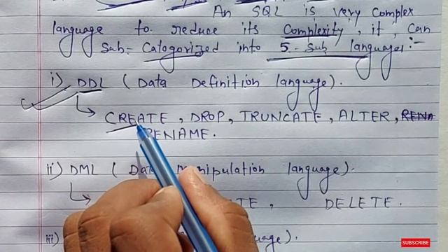 Introduction to SQL | DDL, DML, DQL, DCL, TCL Commands in SQL
