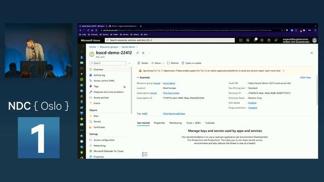 Securing your app's communications with Kubernetes, Azure Key Vault, and TLS certificates - Eugene смотреть онлайн
