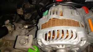 Как шумит ролик натяжителя кондиционера