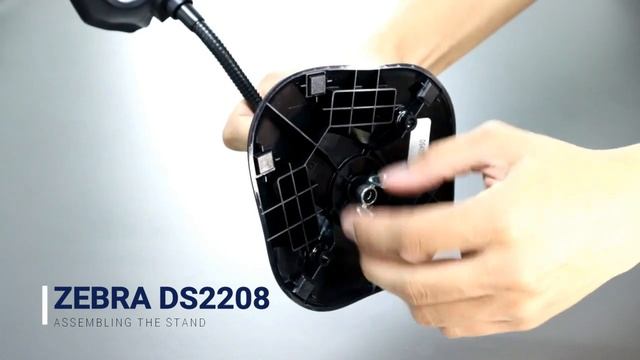 ZEBRA DS2208 ASSEMBLING THE STAND | BARCOTECH PHILIPPINES INC.