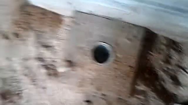 Заливаем тумбы для лаг пола. смотреть онлайн