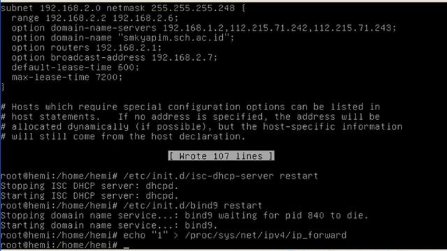Dhcp debian 12. Установка dhcp.