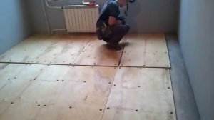 Выравнивание полов своими руками (регулируемый пол)