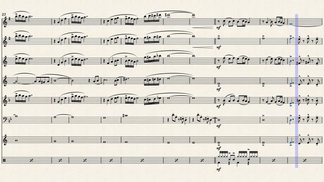 Pump It - The Black Eyed Peas (Brass Ensemble Sheet Music) смотреть онлайн