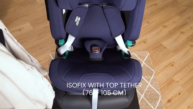Britax Roemer Evolvafix i-Size - установка автокресла