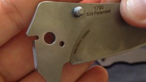 Разборка ножа Kershaw Turbulence 1790