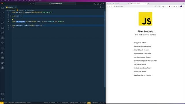 Javascript Filter Method Quick Overview