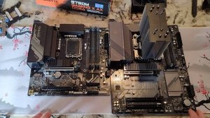 Gigabyte B760m Gaming X AX vs B660 Gaming X AX D4 comparison video