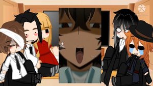 •past Port mafia react to future part1/5 (dazai) | spoilers?•