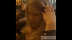 Блондинка Настя Соблазняет