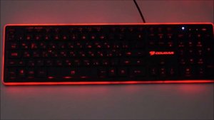 Подсветка игровой клавиатуры COUGAR Vantar
