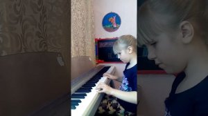 Игра на пианино произведение степная кавалерийская 1 класс